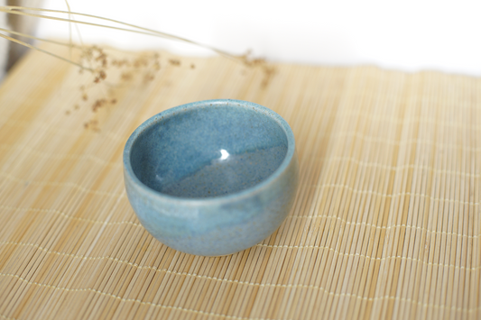 Tea Bowl - Blue 1/2