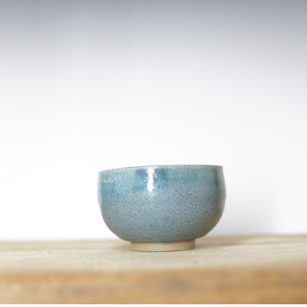 Tea Bowl - Blue 1/2